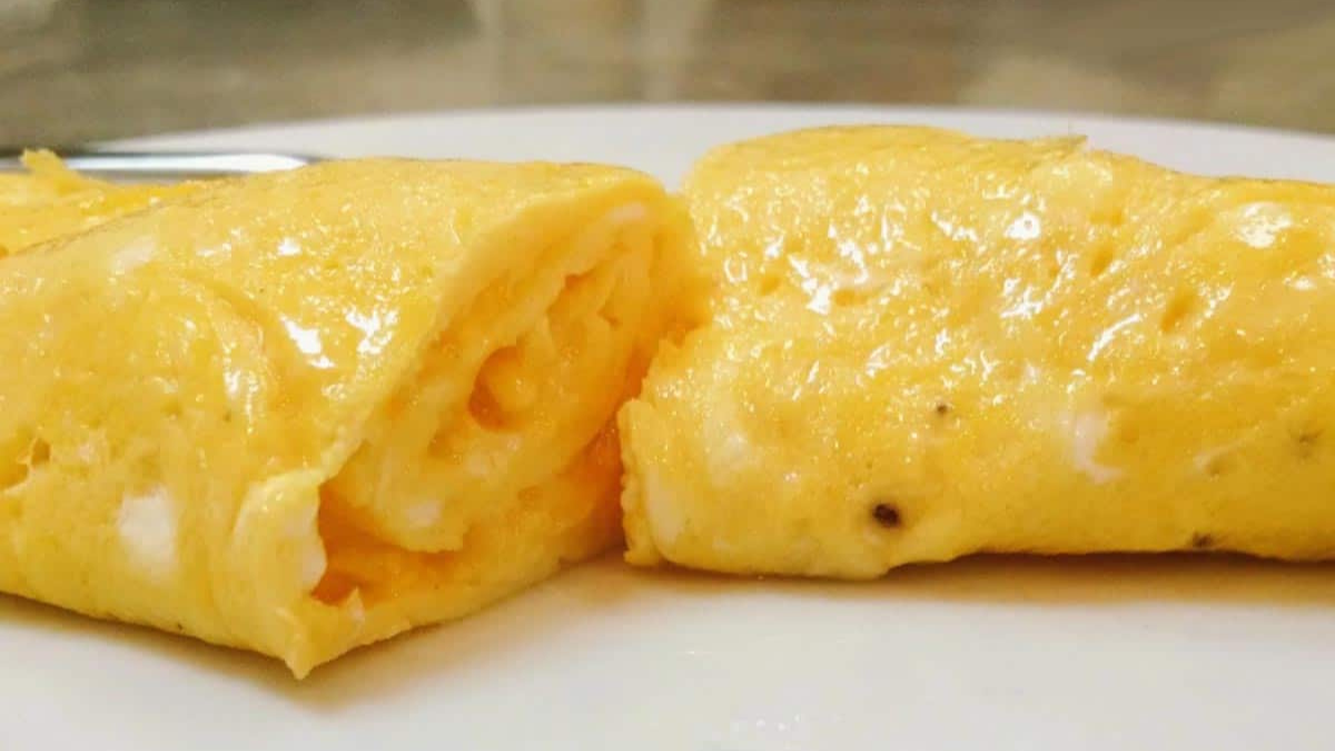 Omelete com queijo